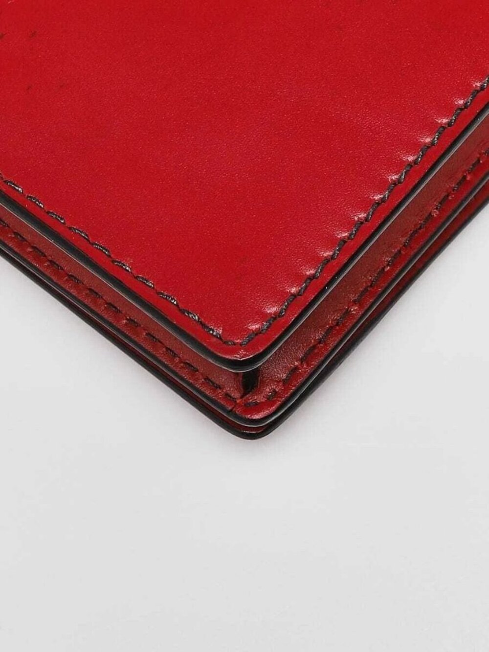 Christian Dior Red Smooth Calfskin Leather J'ADIOR Wallet on Chain Clutch Bag - Picture 4 of 12